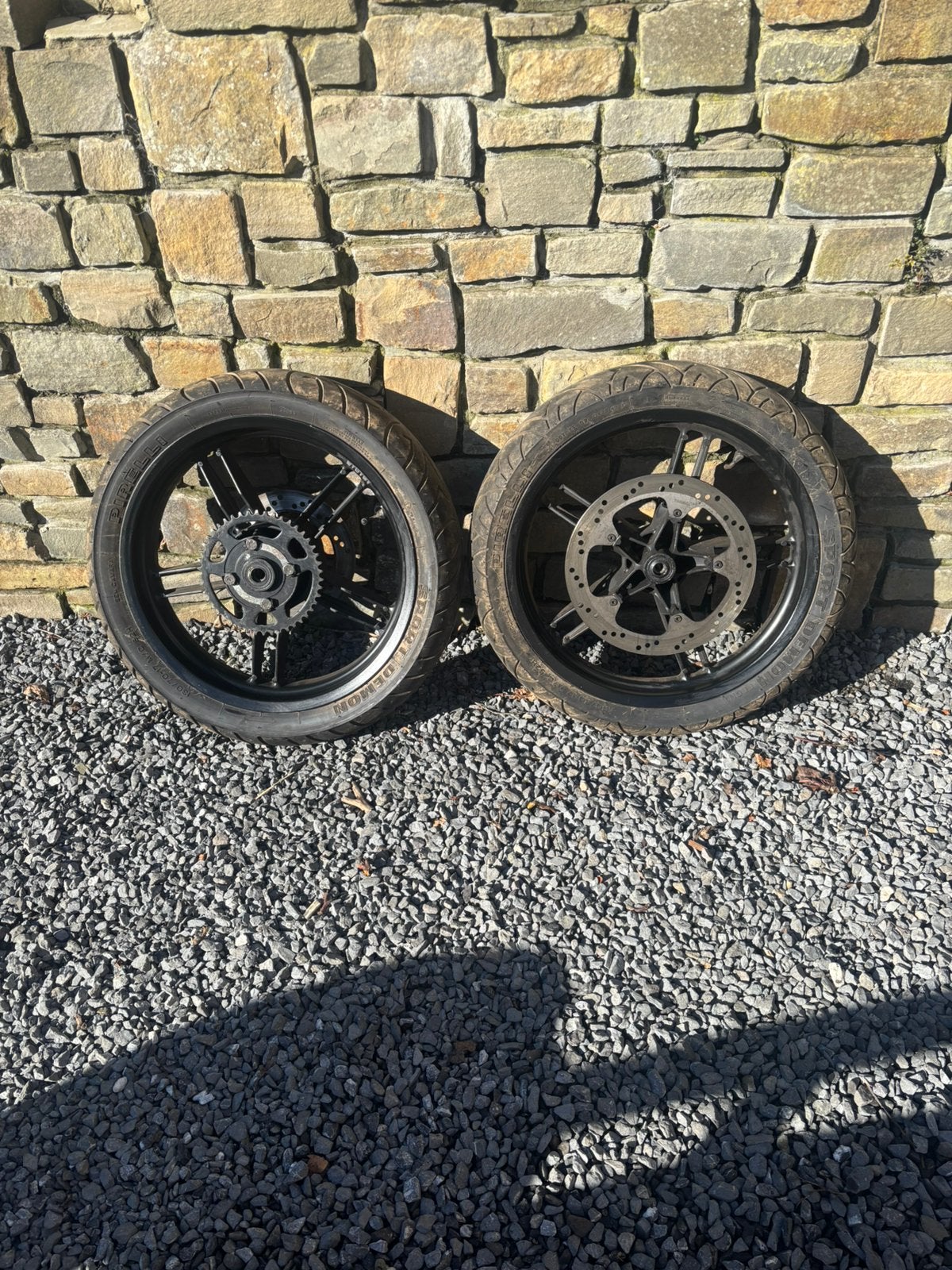 Roues / jantes pour moto yamaha tzr 50 et mbk x-power, Enlèvement ou Envoi
