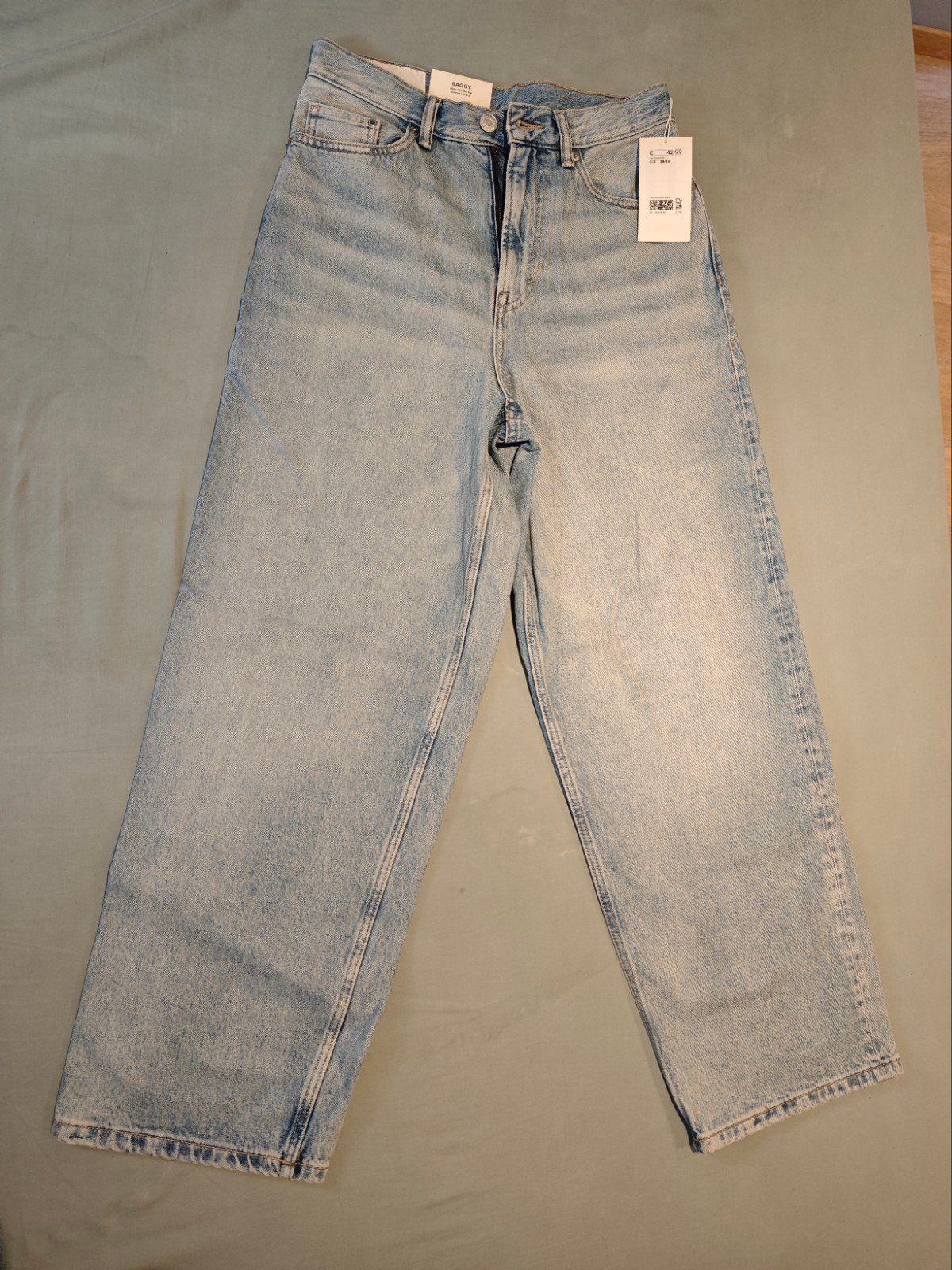 NIEUW H&M Baggy Jeans (Wide Fit)  Maat W28 L32  Met Kaartje, Vêtements | Hommes, Jeans, Neuf, W32 (confection 46) ou plus petit