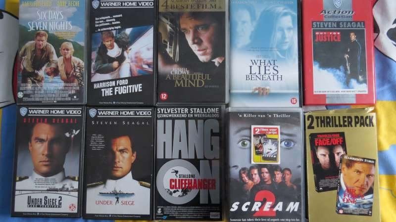 VHS topfilms (33 stuks), Cd's en Dvd's, VHS | Film, Ophalen, Nederlands ondertiteld, Vanaf 9 jaar, Zo goed als nieuw