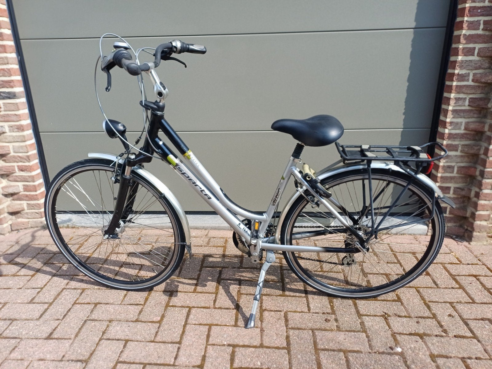 damesfiets sparta 21versnellingen, Ophalen