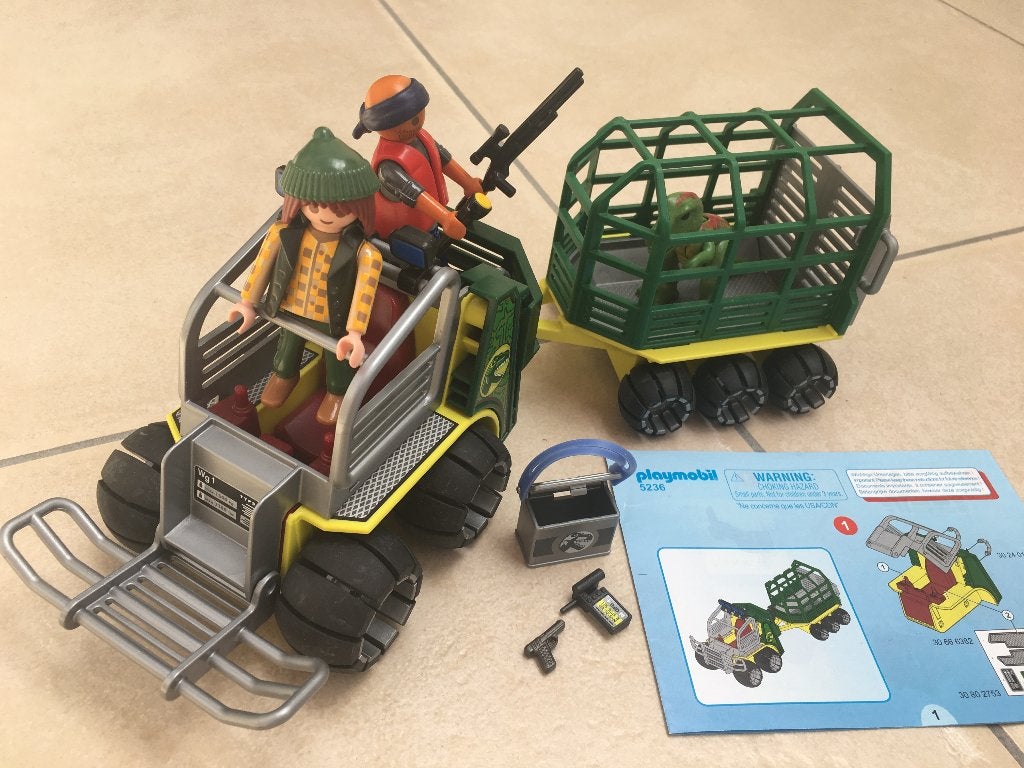 Transport met baby T-Rex (5236) Playmobil, Ophalen