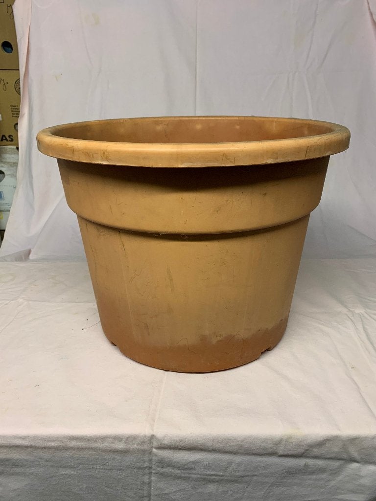 Plastieken bloempot, Ophalen of Verzenden, Rond, Kunststof, Binnen