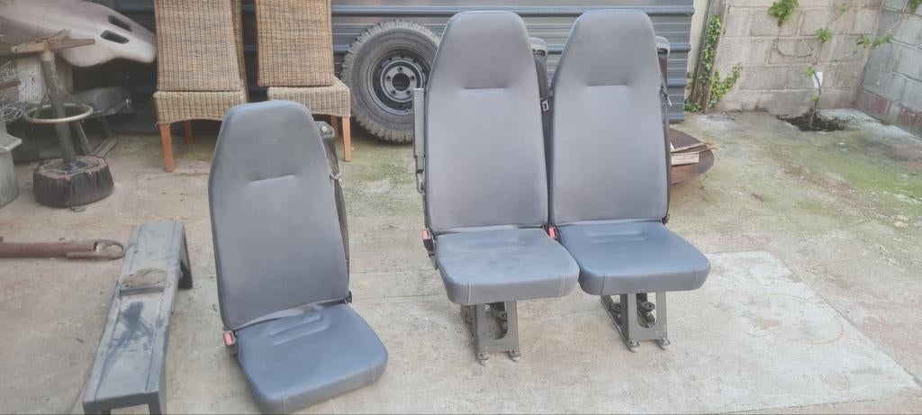 3 moduleerbare zetels voor in camionette, Enlèvement, Utilisé