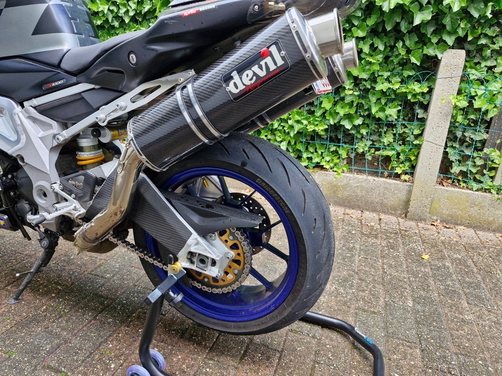 Te koop devil sportuitlaat dempers carbon, Ophalen of Verzenden