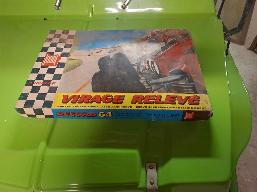 circuit Jouef vintage, Ophalen of Verzenden, Zo goed als nieuw, Elektrisch, Racebaan