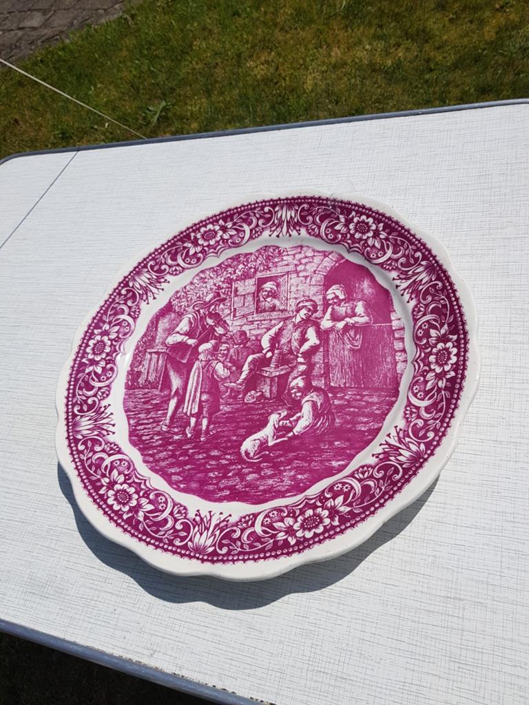 Groot bord BOCH om op te hangen, Antiek en Kunst, Ophalen of Verzenden