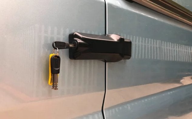3 x Milenco Werkbussloten - Van Door Lock - Nieuw, Ophalen, Nieuw