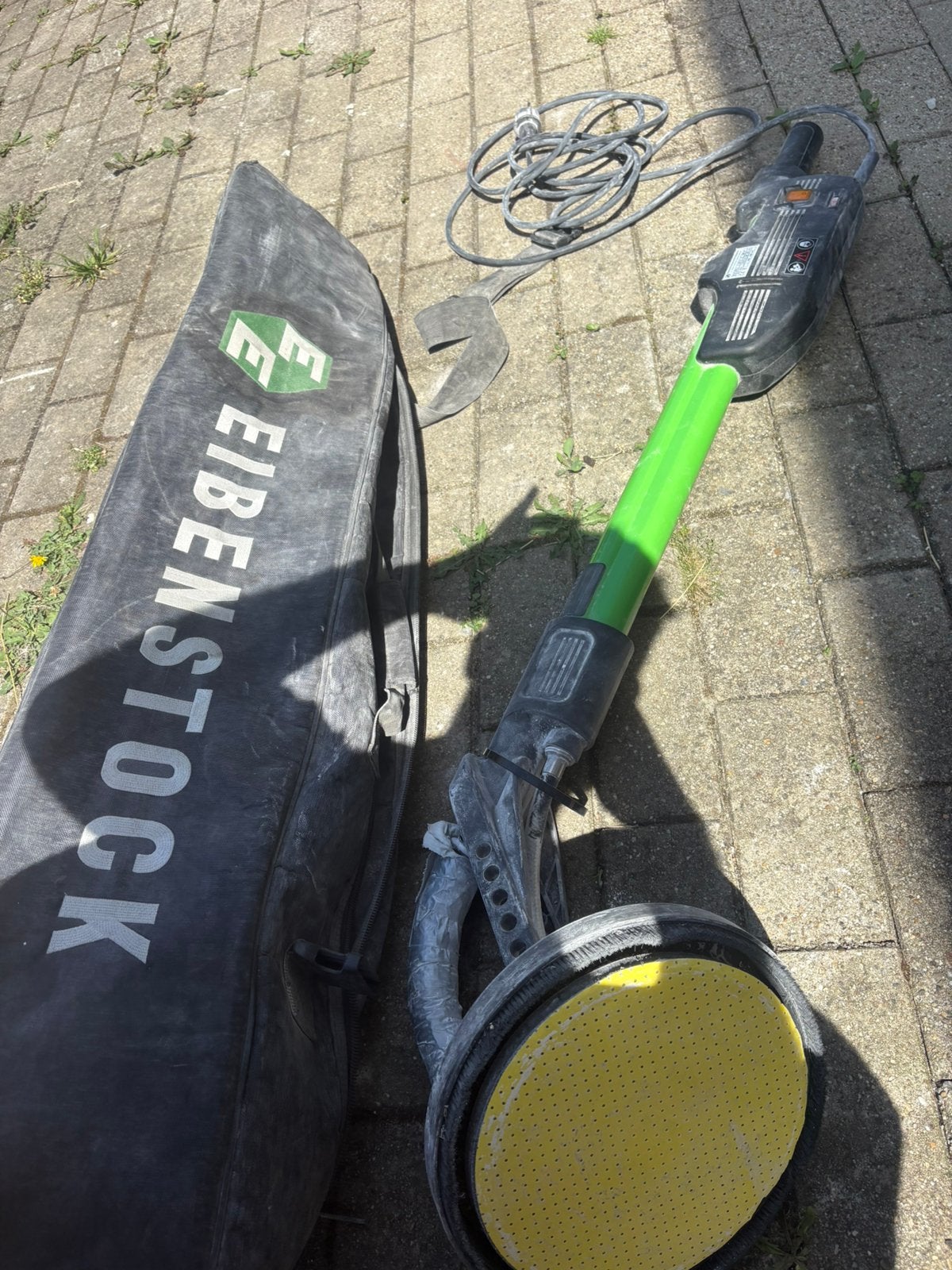 Ponceuse eibenstock els 225.1 plafond et mur, Doe-het-zelf en Bouw, Gereedschap | Schuurmachines, Ophalen, Zo goed als nieuw