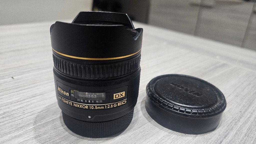 Nikon  DX Fisheye Lens 10mm, Ophalen, Gebruikt, Autofocus, Nikon F-mount