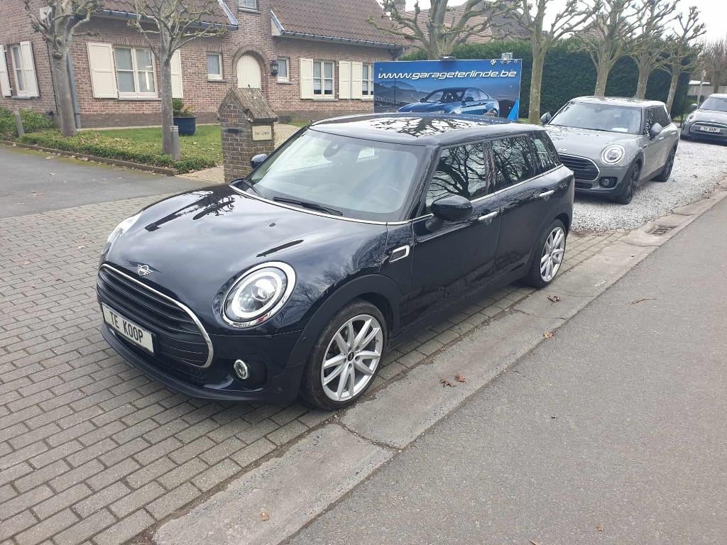 MINI COOPER CLUBMAN AUTOMAAT FULL LED/DAB/CC/PDC/18D/2JGAR, Auto's, Zwart, 5 zetels, 1500 cc, USB