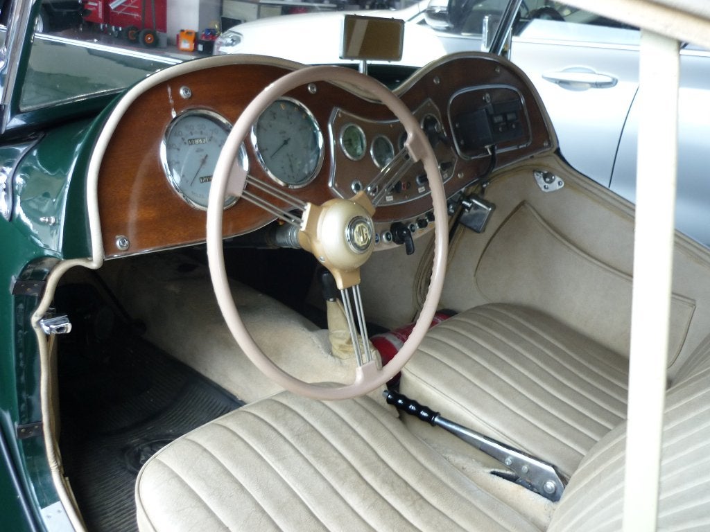 MG TD 1952, uitstekende staat, compleet dossier, foto 6