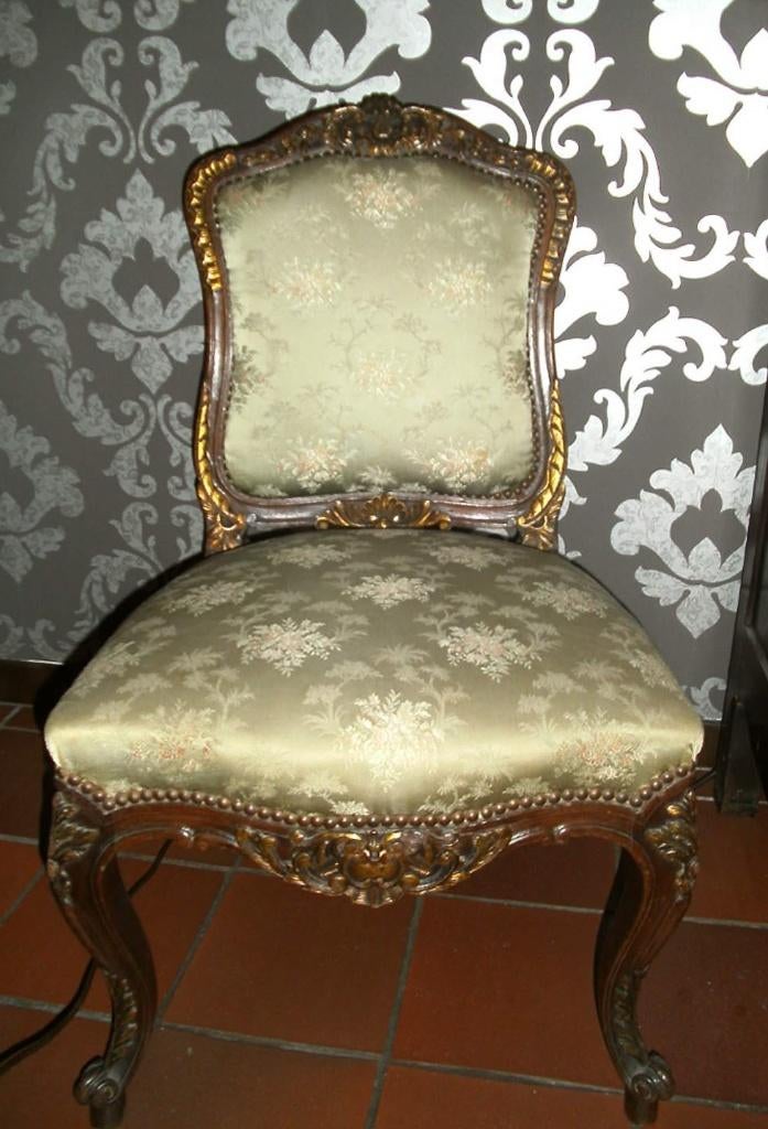 2 stoelen Chaise à la Reine, Antiek en Kunst, Ophalen