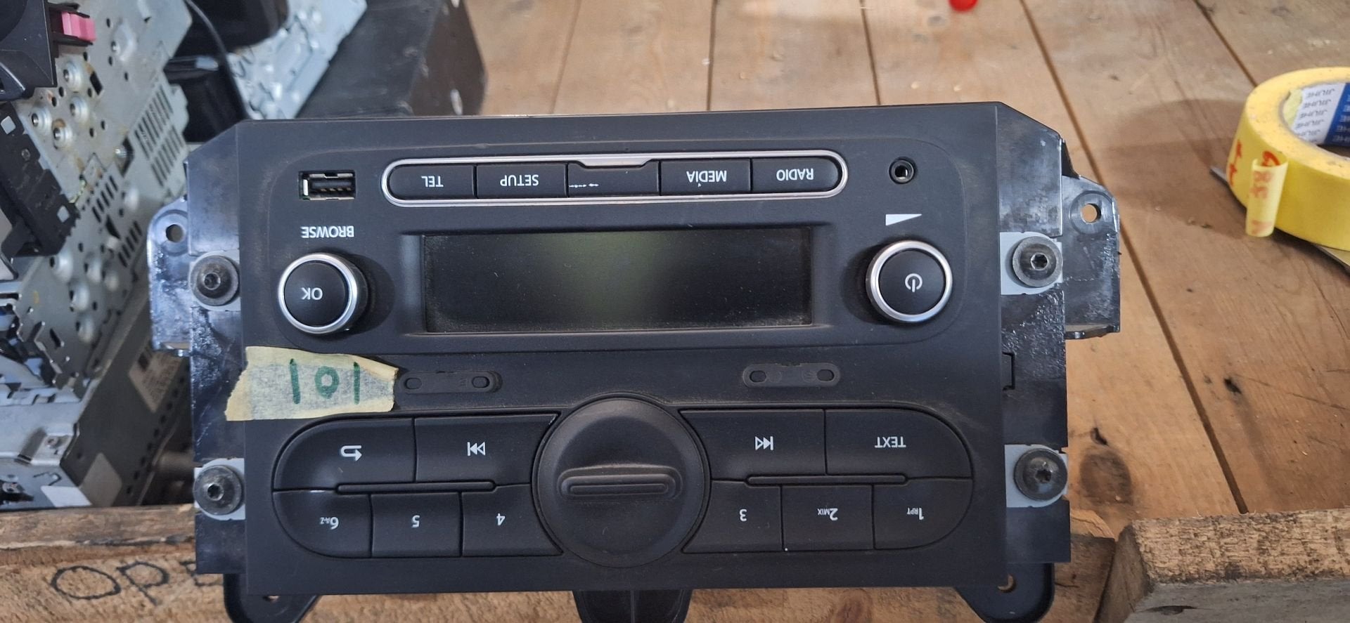 Originele Renault Autoradio / Mediaspeler met Bluetooth - Vi, Autos : Divers, -, Utilisé, -, -