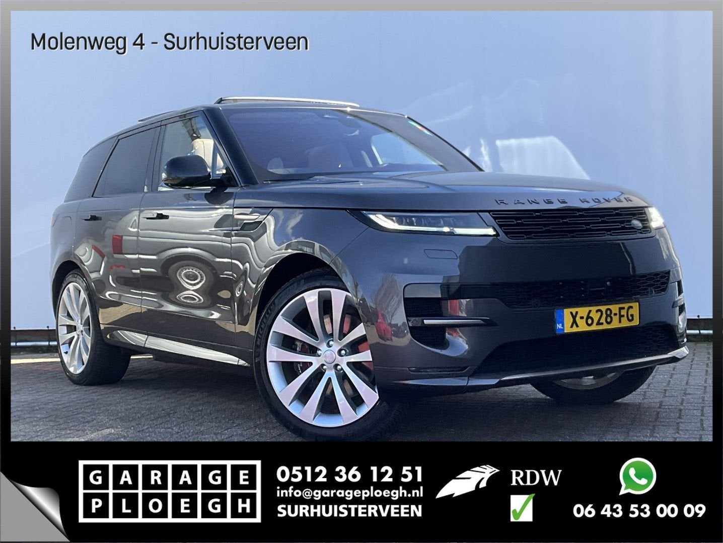 Land Rover Range Rover Sport 3.0 P440e Dynamic HSE HUD Pano, Achat, Automatique, Hybride Électrique/Essence, Electronic Stability Program (ESP)