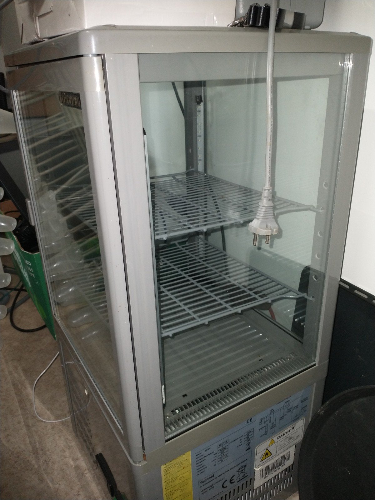 horeca frigo vitrine, Ophalen
