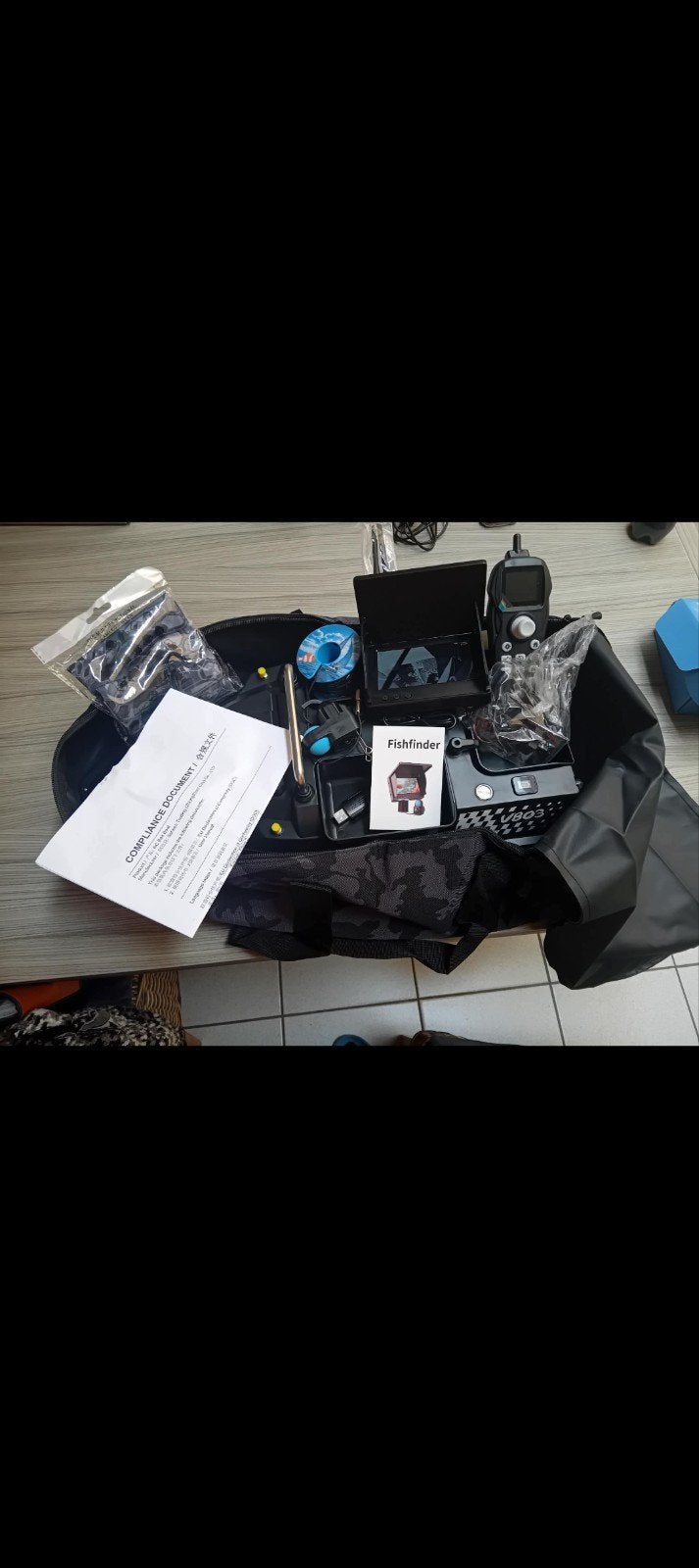 Flytec V803 GPS voerboot – Nieuwstaat, Enlèvement, Neuf, Ensemble complet