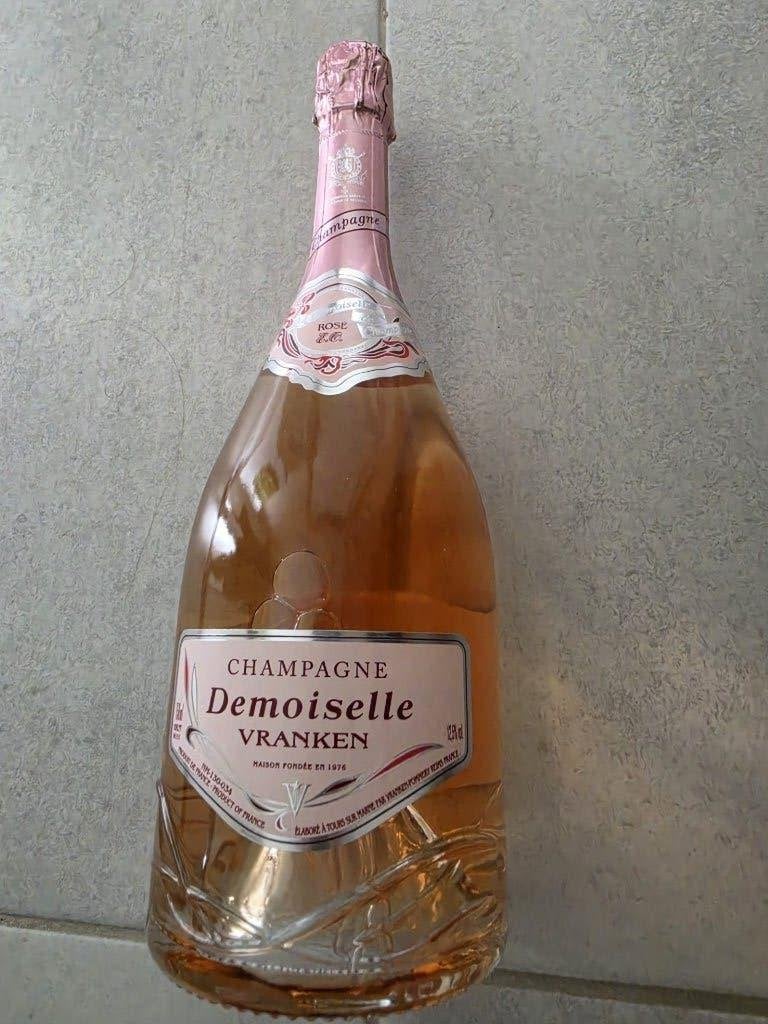 Champagne Demoiselle Rosé, Collections, Neuf, Pleine, Champagne, Enlèvement