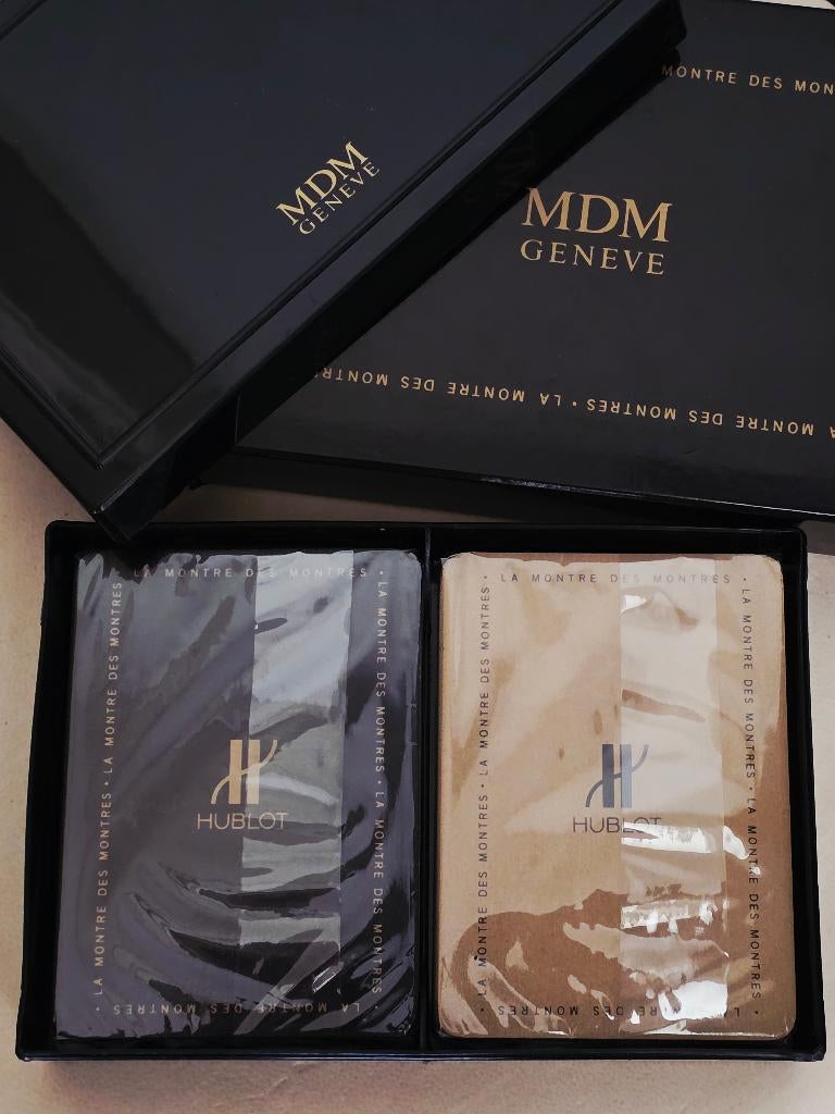 MDM Geneve HUBLOT speelkaarten, Ophalen of Verzenden, Nieuw
