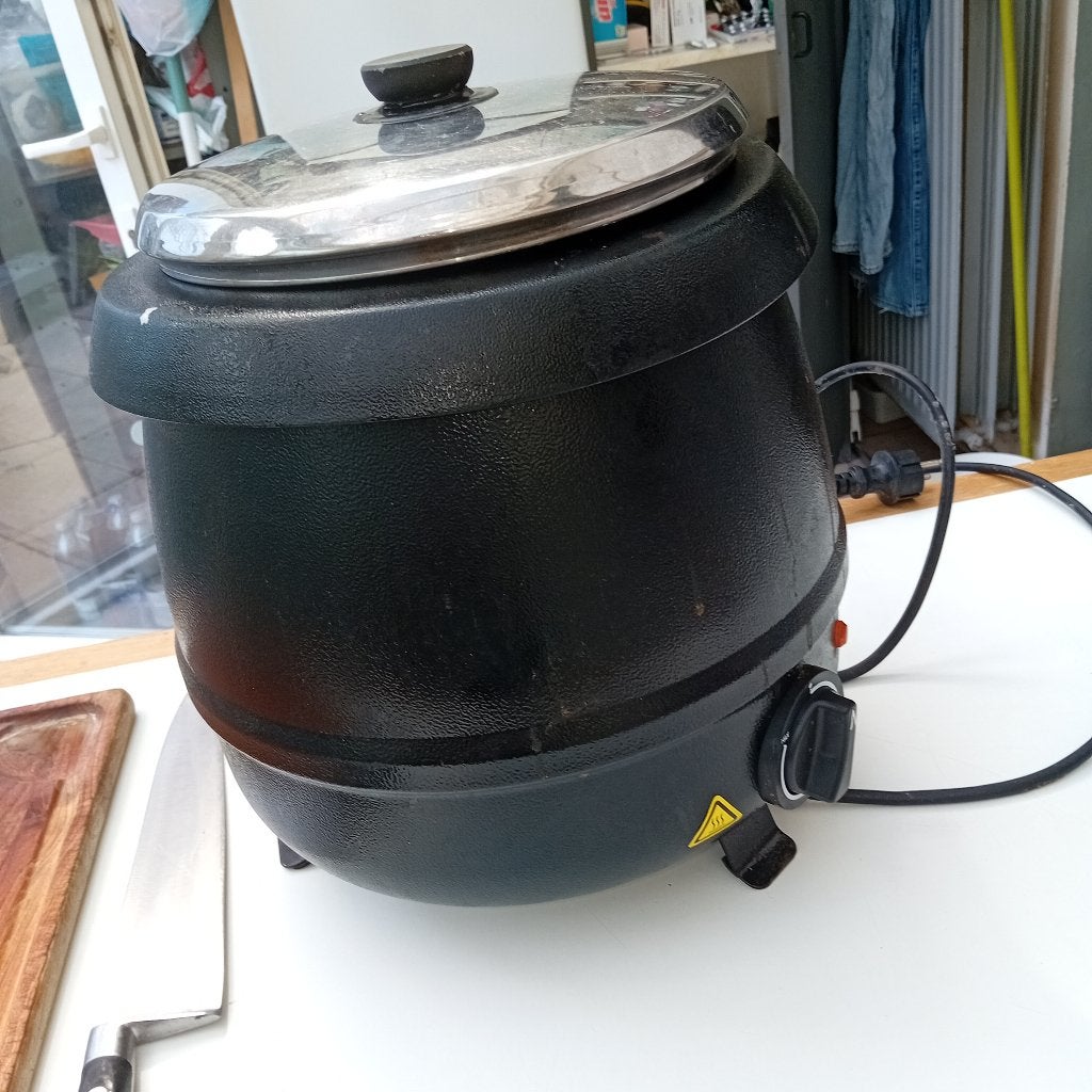 Marmite Bain-marie à potage 10 litres, Enlèvement, Utilisé