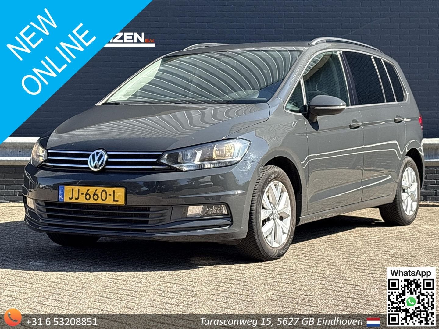 Volkswagen Touran 1.2 TSI Comfortline | Cruise | Climate | N, Auto's, Volkswagen, Monovolume, Zwart, 124 g/km, Bedrijf