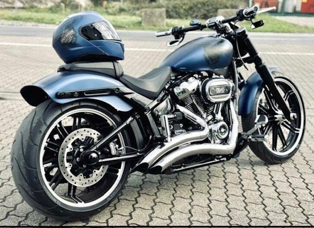 Exceptionelle Harley Davidson CVO Breakout 115th Anniversary, Motos, Permis Moto A, Chopper, 2 cylindres, ABS