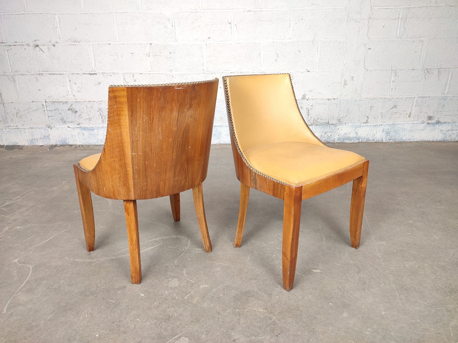 Duo art deco stoelen, Ophalen