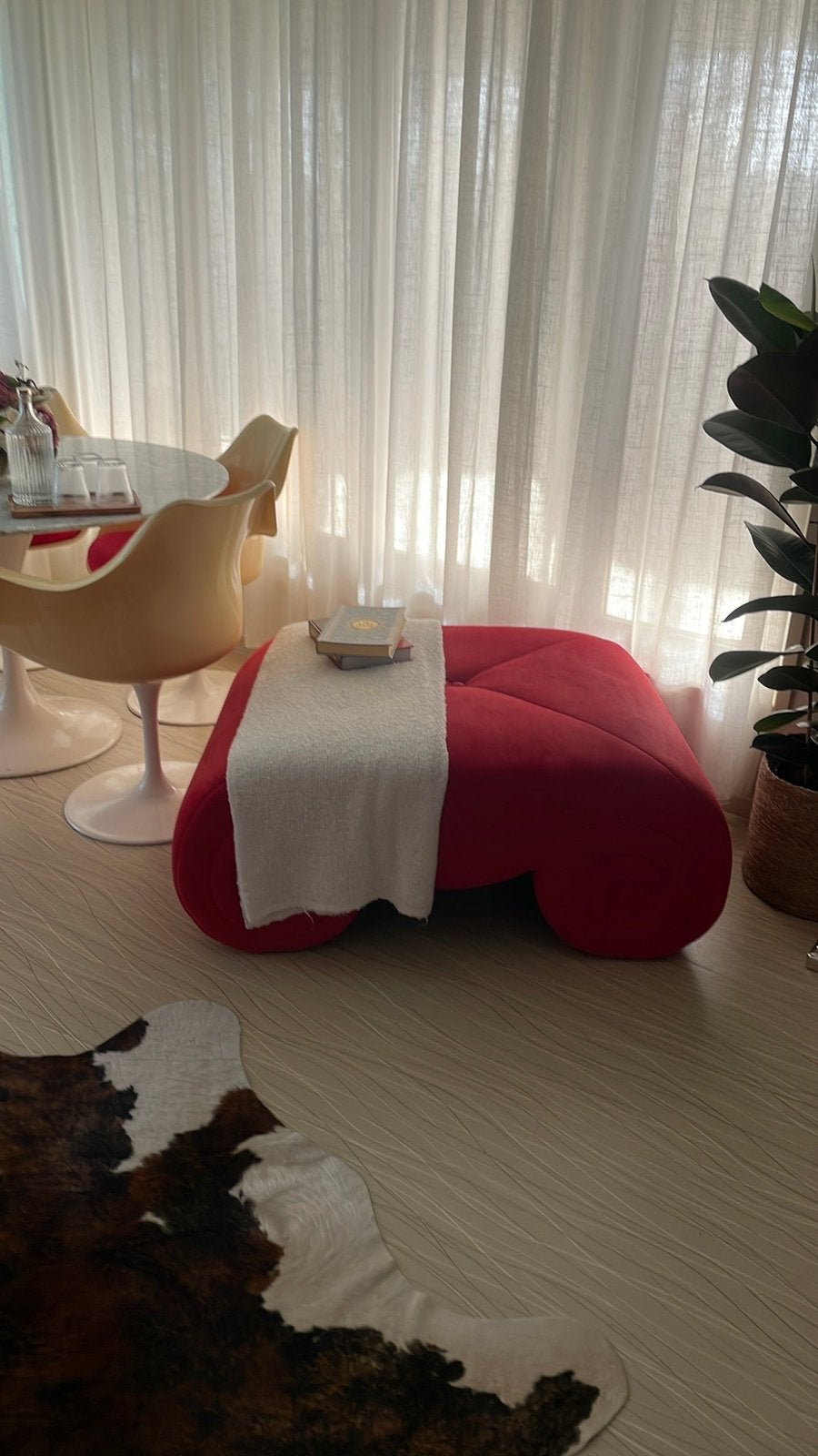 Ensemble canapé,méridienne,banc,pouf, Enlèvement, Comme neuf
