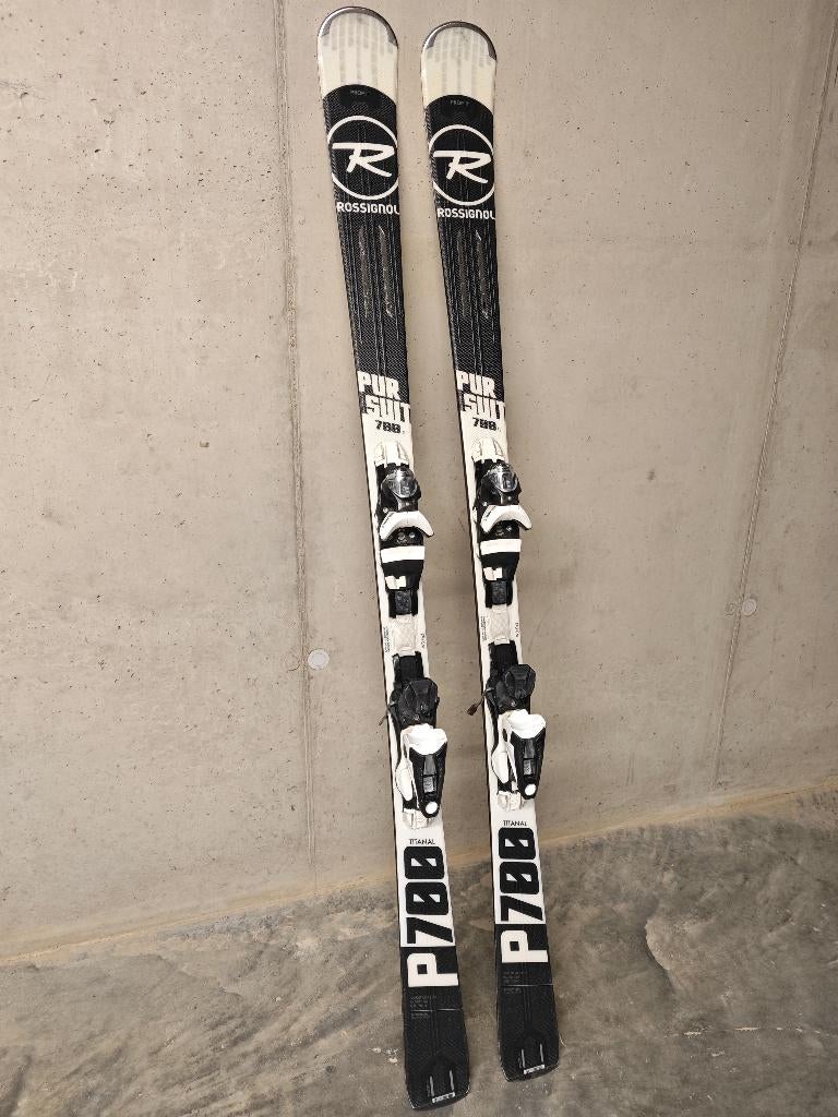 Rossignol Pursuit 700 Ti (Titanal) - 170 cm - Excellent état, 160 à 180 cm, Carving, Skis, Rossignol