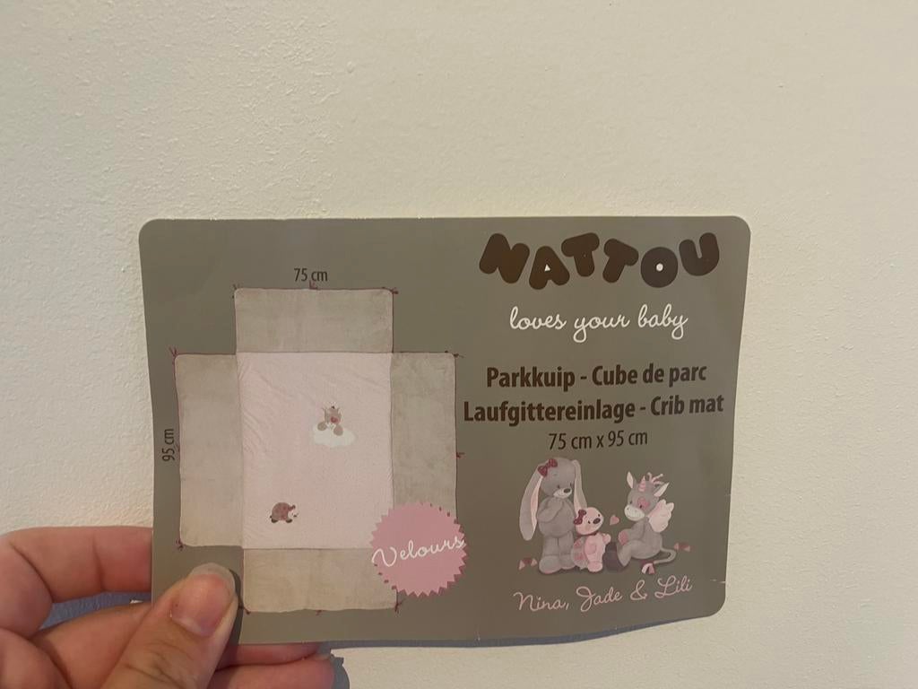 Park topper Nattou, Ophalen, Zo goed als nieuw