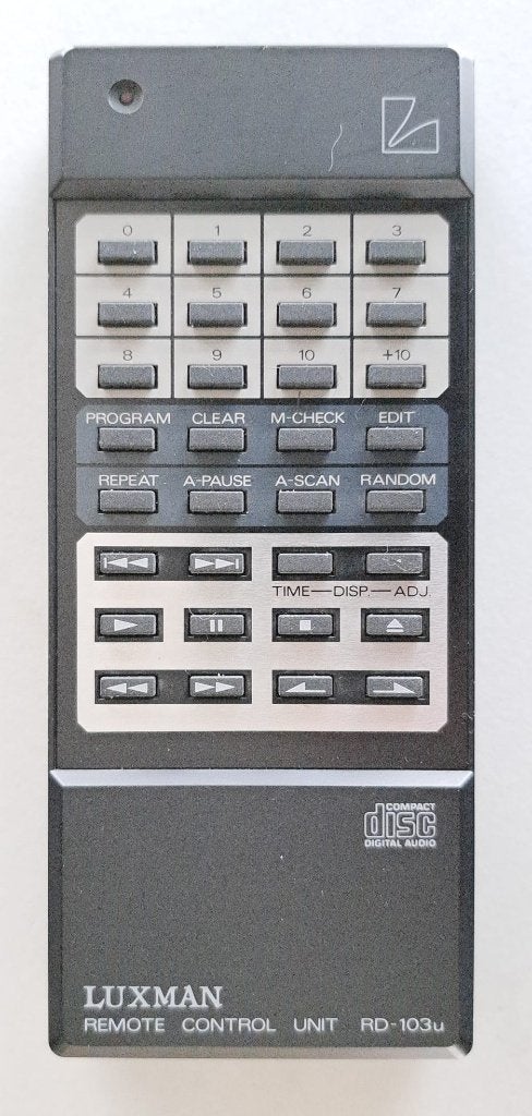 LUXMAN RD-103u, Audio, Tv en Foto, Ophalen of Verzenden, Zo goed als nieuw, Origineel