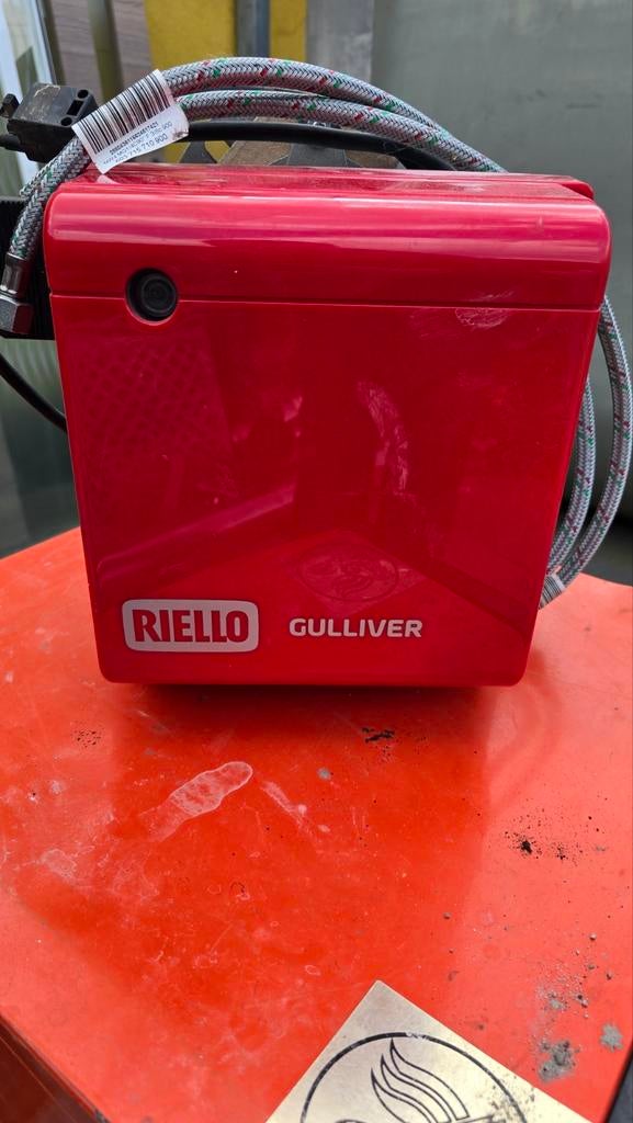 Riello brander voor mazoutketel, Ophalen