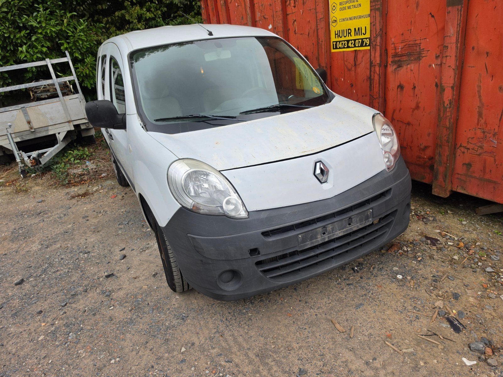 Renault kangoo diesel lichtevracht van 2011, Auto's, Voorwielaandrijving, Stof, 4 cilinders, Renault