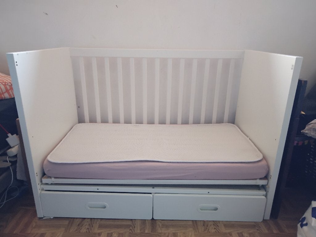 Babybed Ikea, Kinderen en Baby's, Ophalen, Gebruikt, Ledikant