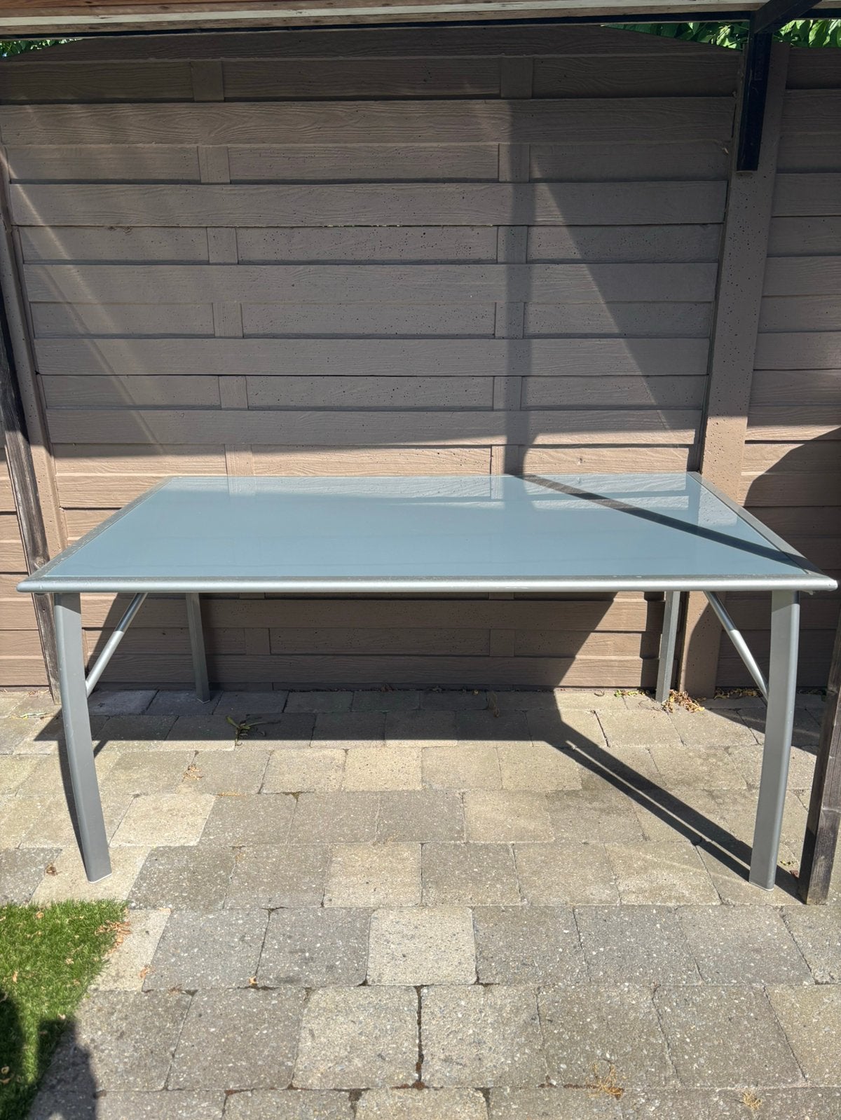 Table et chaises de jardin, Enlèvement, Utilisé, Rectangulaire