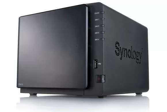 Synology DS413 (4-bay NAS) - Perfecte staat, Computers en Software, NAS, Ophalen, Zo goed als nieuw