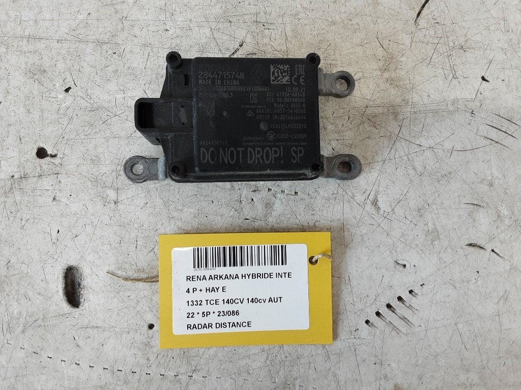 RADAR ANTI COLLISION Renault Arkana (RJLL) (284471574R), Autos : Pièces & Accessoires, Autres pièces automobiles, Renault, Utilisé
