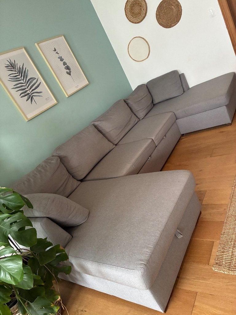 Canapé panoramique convertible 7 places maisons du monde, 150 cm ou plus, Quatre personnes ou plus, Enlèvement, Utilisé