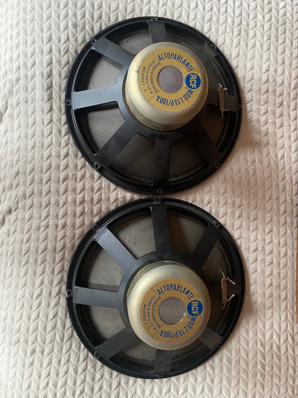 RCF L15P/100A speakers, Enlèvement, Utilisé