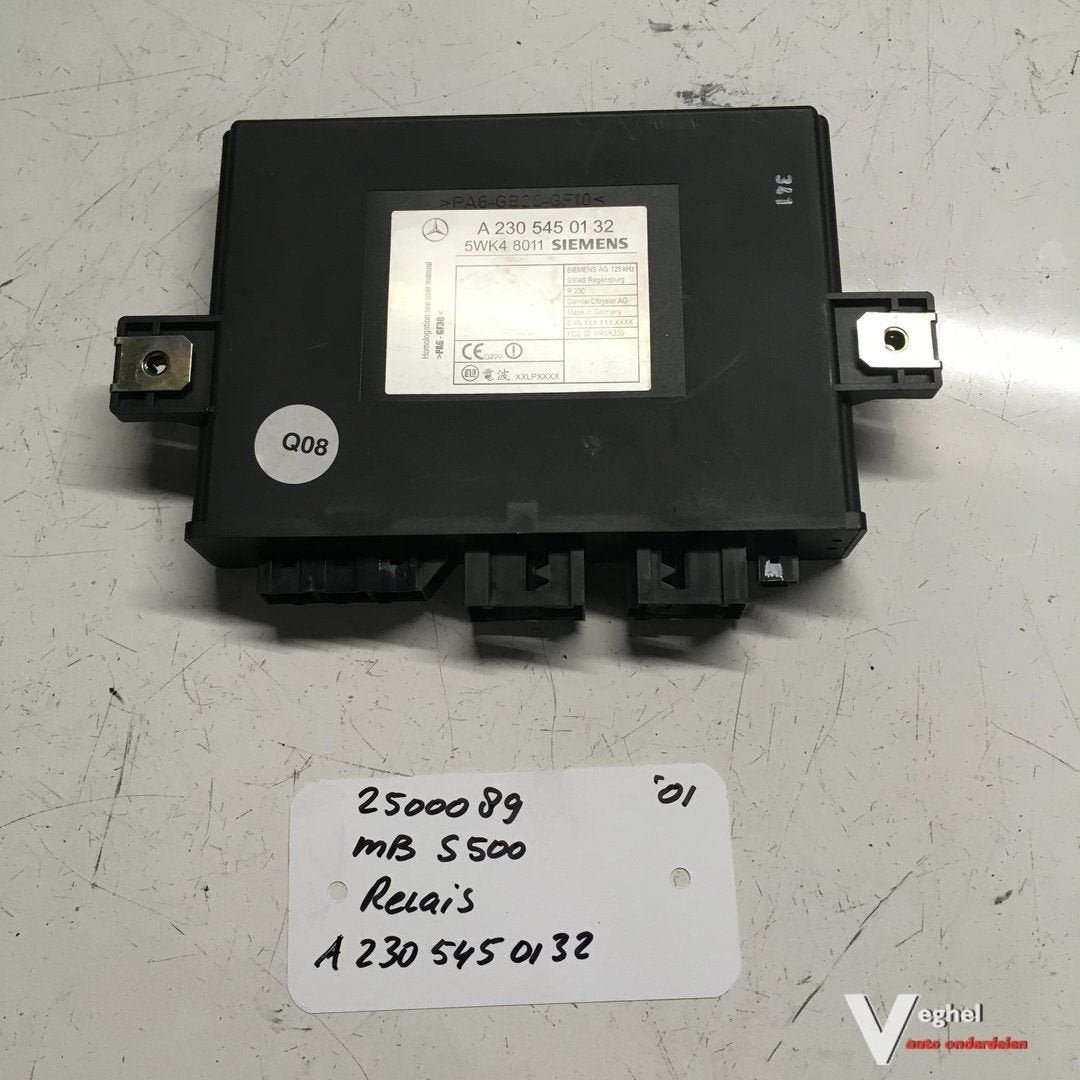 Mercedes S500 2001 25000098  Keyless Go Module A 230 545 01, Gebruikt, -, -, Ophalen of Verzenden