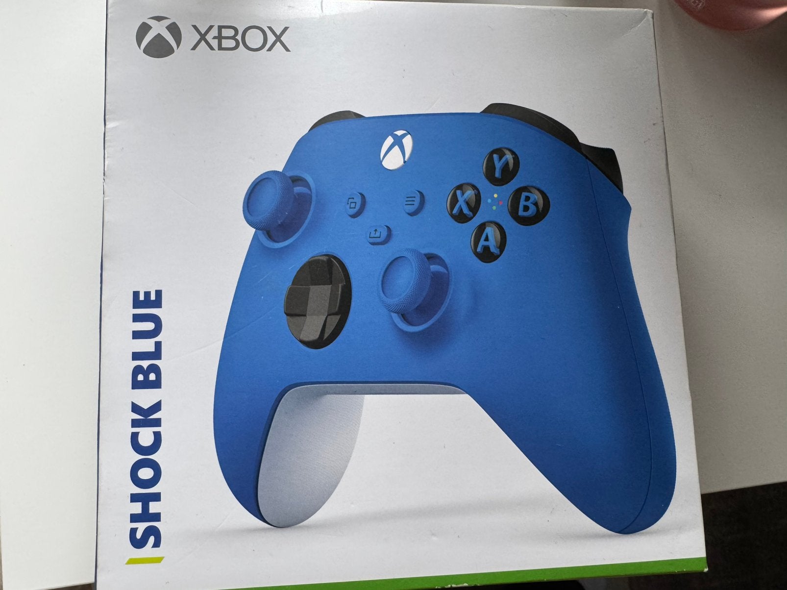 Xbox Controller shock blue, Games en Spelcomputers, Spelcomputers | Xbox | Accessoires, Ophalen, Xbox One, Nieuw, Controller