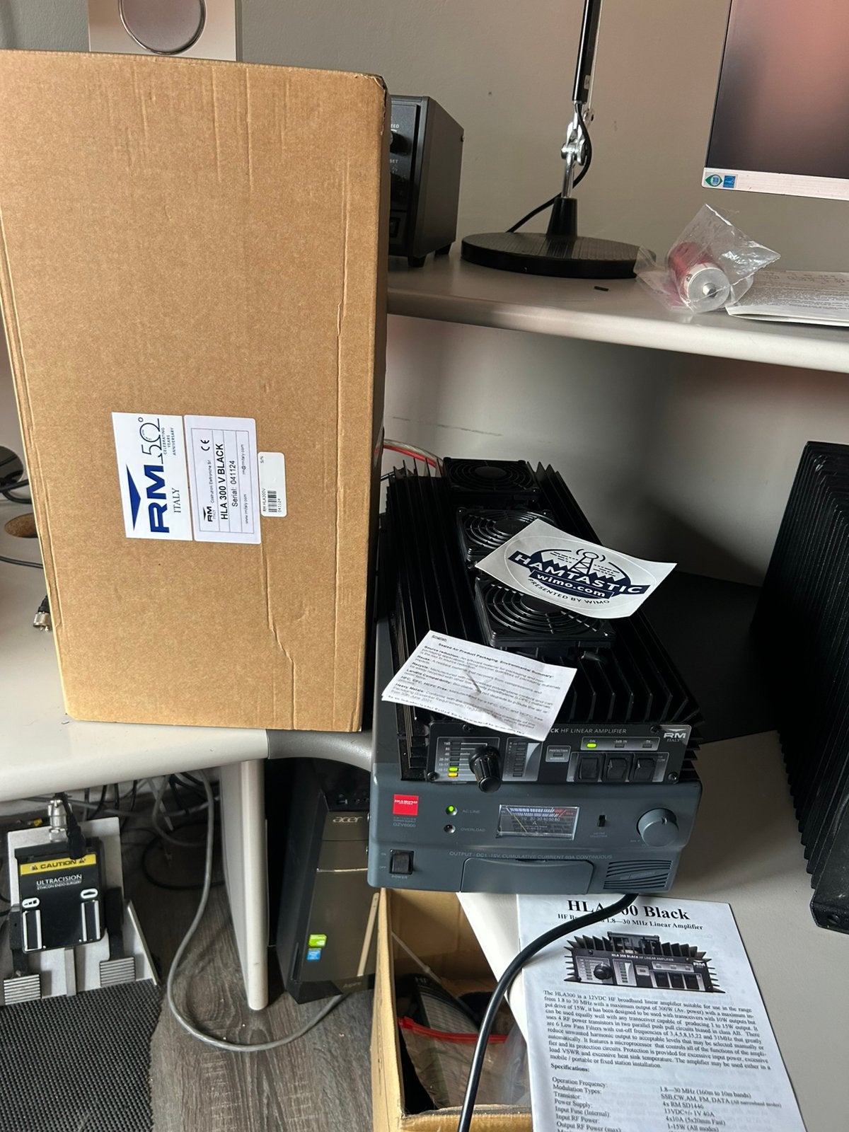 RM hla 300V linéaire noir neuf en boîte, Enlèvement ou Envoi, Comme neuf