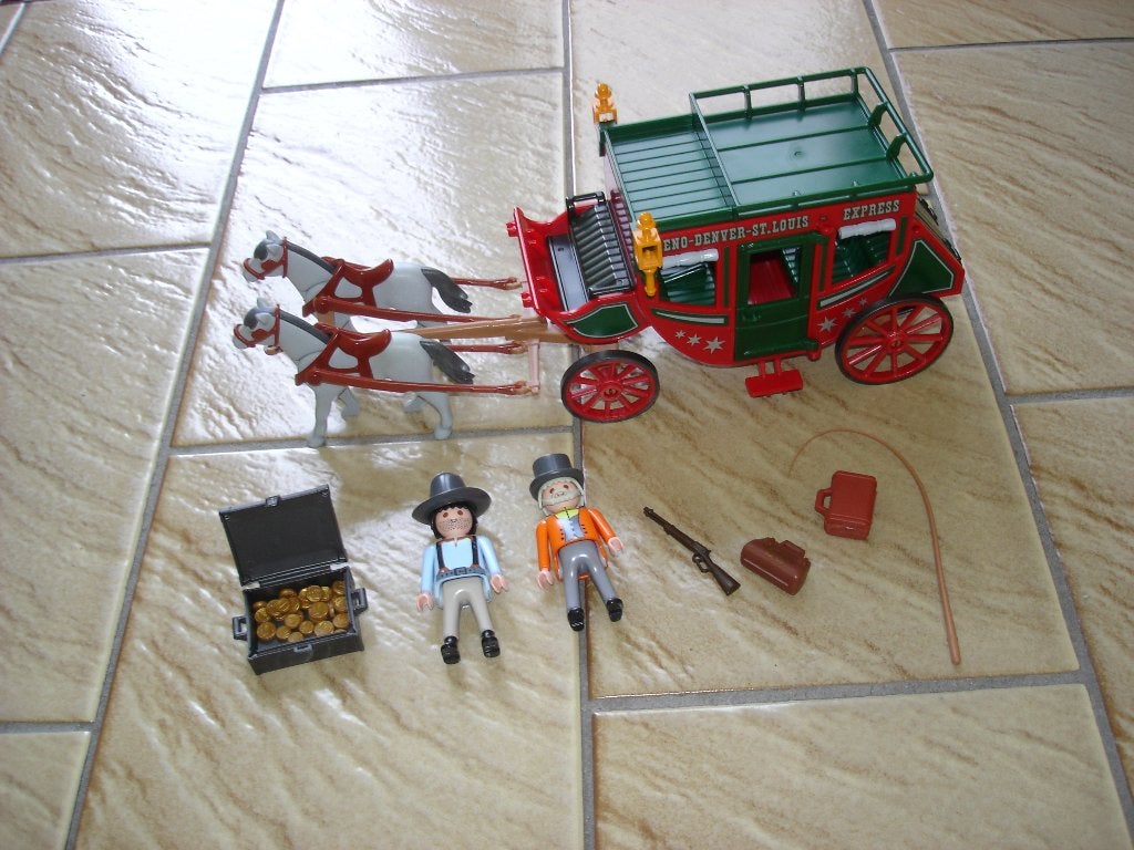 Calèche Playmobil, Enlèvement, Comme neuf, Kit complet, Véhicule