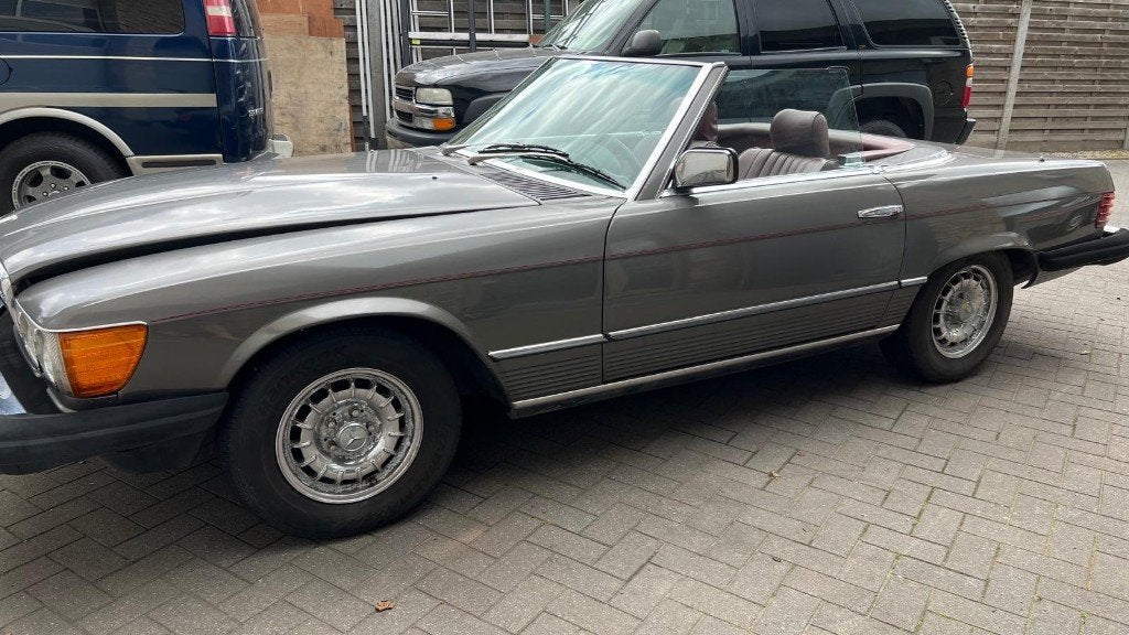 Mercedes 380 SL, Cuir, Achat, Entreprise, Cabriolet