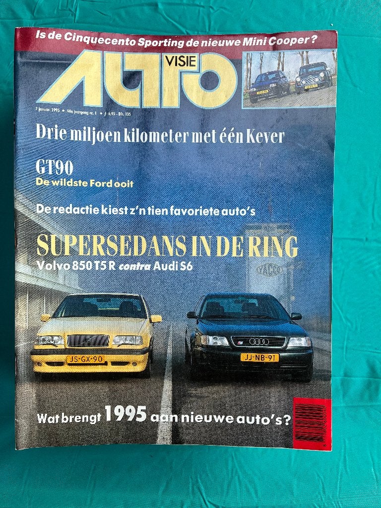 Autovisie - complete jaargang 1995, Boeken, Ophalen of Verzenden, Gelezen