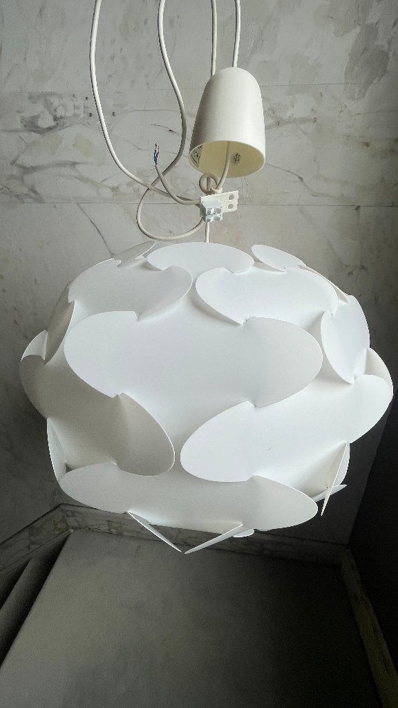 IKEA Fillsta hanglamp, Huis en Inrichting, Ophalen, Zo goed als nieuw, Kunststof, E27 (groot)