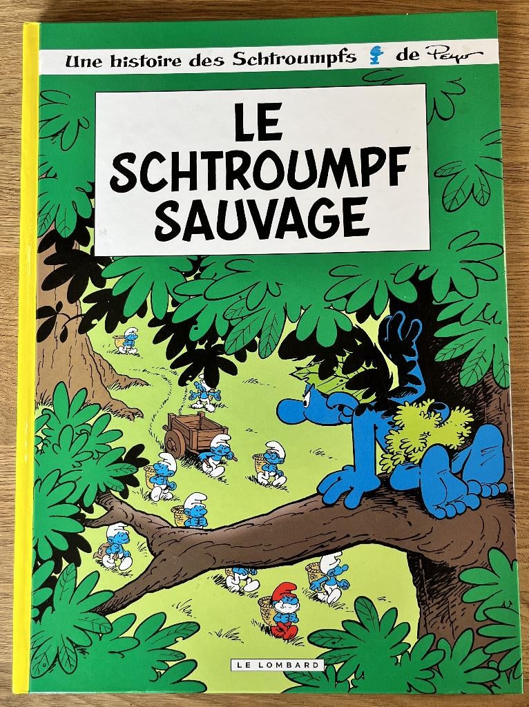 Le Schtroumpf sauvage - 19 HC (2016) Strip, Une BD, Enlèvement ou Envoi, Comme neuf