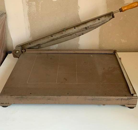 Snijmachine voor papier, Diversen, Papierwaren, Ophalen, Gebruikt
