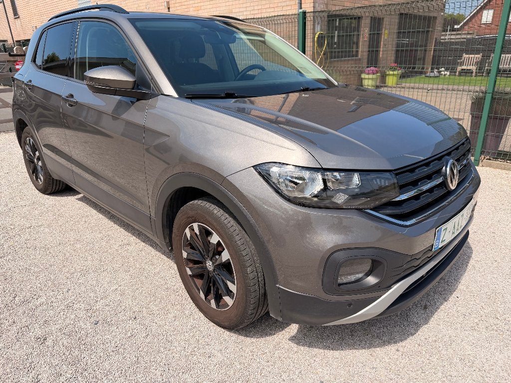 Volkswagen T-Cross 1.0 TSI United GARANTIE/CAMERA € 14.250, Autos, Argent ou Gris, Euro 6, Entreprise, Boîte manuelle