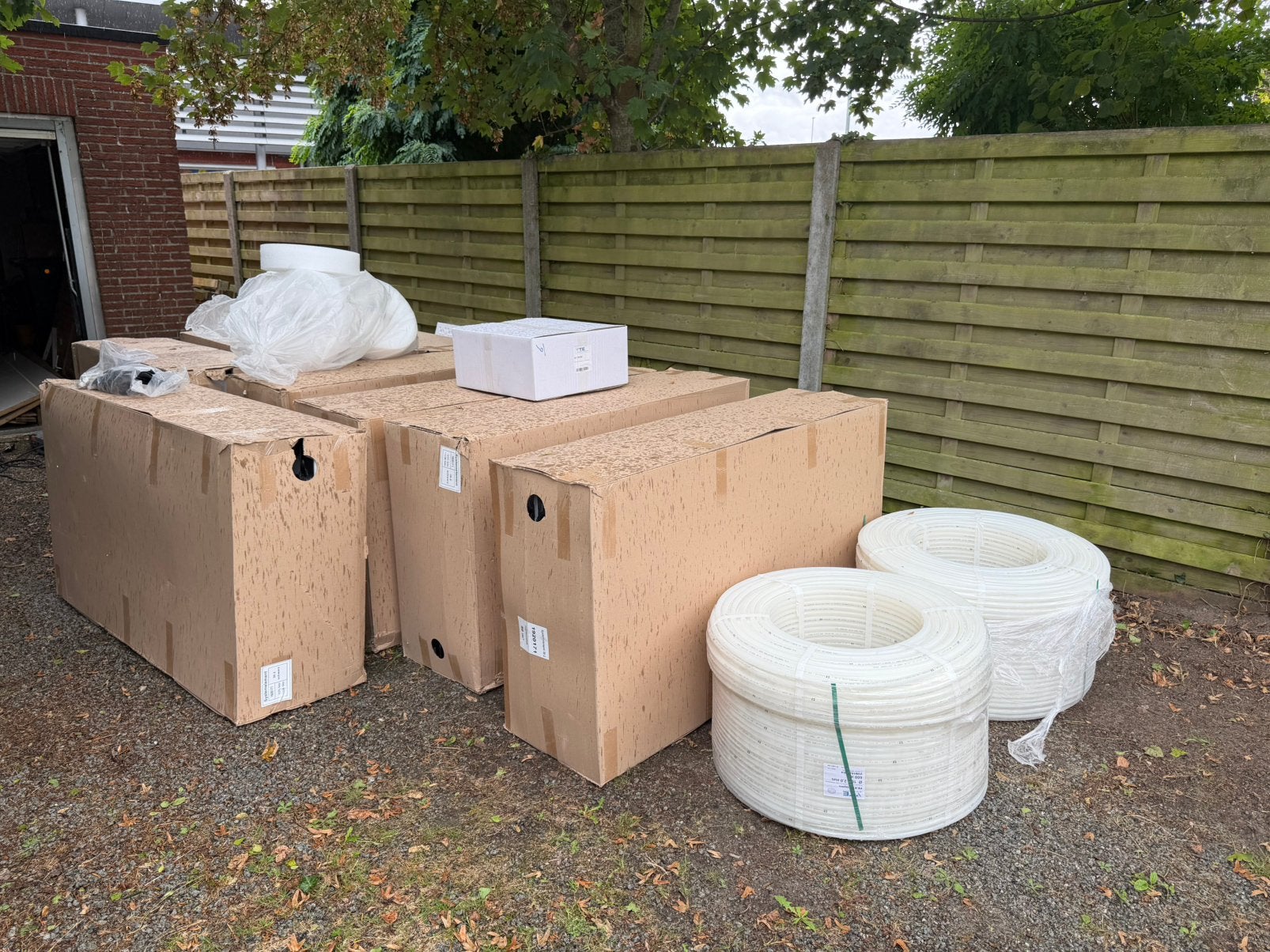 Complete vloerverwarming set 88 m² – VTE – 1200m buis NIEUW, Ophalen, Nieuw, Overige typen