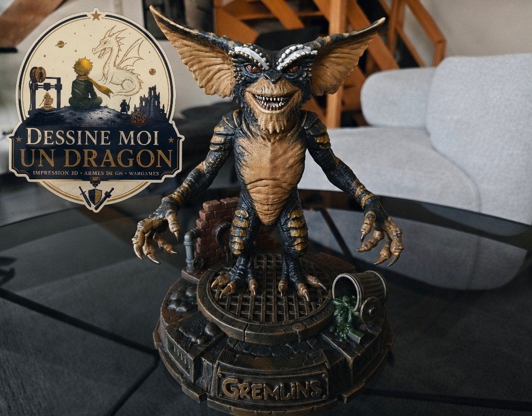 Standbeeld van Gremlins, Ophalen of Verzenden, Zo goed als nieuw, Fantasy